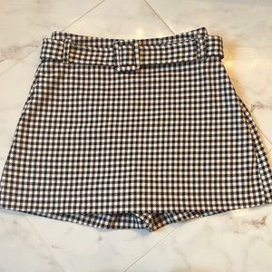 Express plaid SKORT Size 0